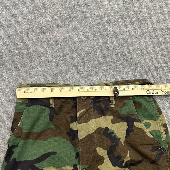 Trousers Hot Weather Woodland Camouflage Pattern Combat Pants Small Short - Picture 7 of 10